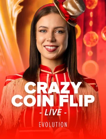 speel Crazy Coin Flip van Evolution bij Vegas Hero Casino